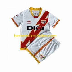 Fußballtrikot Rayo Vallecano Heim Trikot Home 2023-2024 Kurzarm für Kinder