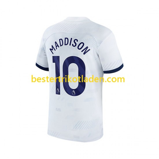 Fußballtrikot Tottenham Hotspur James Maddison 10 Heim Trikot Home 2023-2024 Kurzarm für Herren