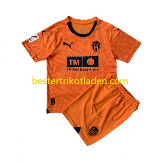 Fußballtrikot Valencia CF Ausweich Trikot 3rd 2023-2024 Kurzarm für Kinder