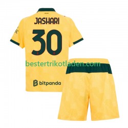 Fußballtrikot AC Mailand Ardon Jashari 30 Ausweich Trikot 3rd 2025-2026 Kurzarm für Kinder