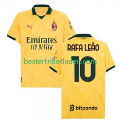 Fußballtrikot AC Mailand Rafael Leao 10 Ausweich Trikot 3rd 2025-2026 Kurzarm für Herren