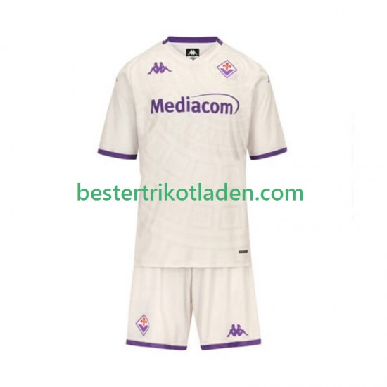 Fußballtrikot AC Florenz Auswärts Trikot Away 2025-2026 Kurzarm für Kinder