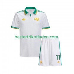 Fußballtrikot AS Rom Evan Ferguson 11 Ausweich Trikot 3rd 2025-2026 Kurzarm für Kinder