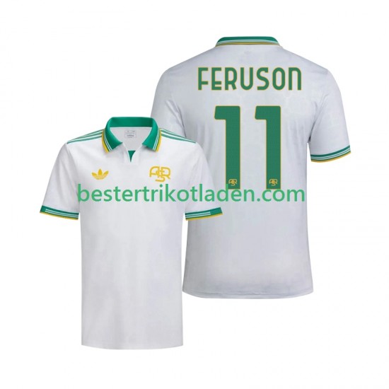 Fußballtrikot AS Rom Evan Ferguson 11 Ausweich Trikot 3rd 2025-2026 Kurzarm für Herren