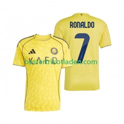 Fußballtrikot Al Nassr Cristiano Ronaldo 7 Heim Trikot Home 2025-2026 Kurzarm für Herren