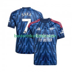 Fußballtrikot Arsenal Bukayo Saka 7 Auswärts Trikot Away 2025-2026 Kurzarm für Herren