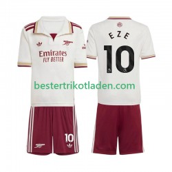 Fußballtrikot Arsenal Eberechi Eze 10 Ausweich Trikot 3rd 2025-2026 Kurzarm für Kinder