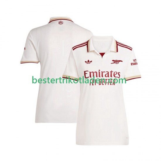 Fußballtrikot Arsenal Ausweich Trikot 3rd 2025-2026 Kurzarm für Dame