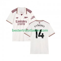 Fußballtrikot Arsenal Viktor Gyokeres 14 Ausweich Trikot 3rd 2025-2026 Kurzarm für Herren