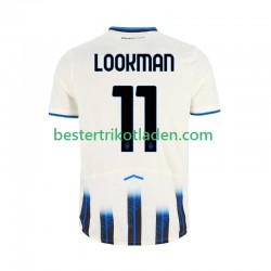 Fußballtrikot Atalanta Bergamo Ademola Lookman 11 Auswärts Trikot Away 2025-2026 Kurzarm für Herren