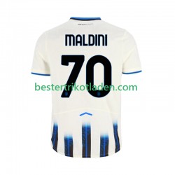 Fußballtrikot Atalanta Bergamo Daniel Maldini 70 Auswärts Trikot Away 2025-2026 Kurzarm für Herren