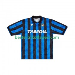 Fußballtrikot Atalanta Bergamo 1991 Retro Heim Trikot Home Kurzarm für Herren