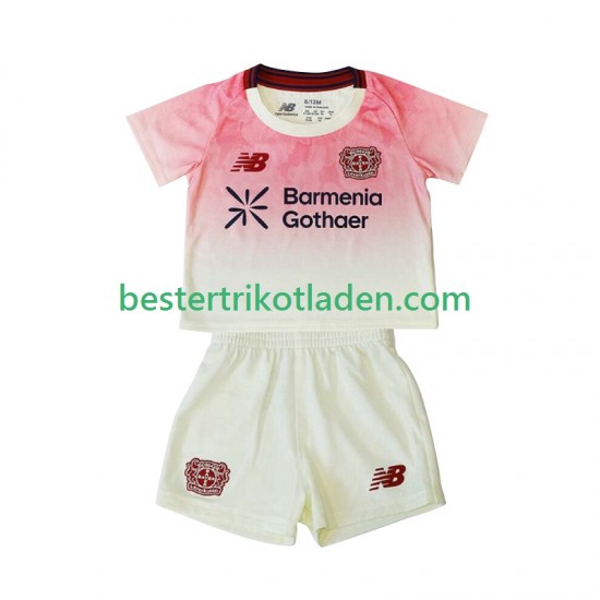 Fußballtrikot Bayer 04 Leverkusen Auswärts Trikot Away 2025-2026 Kurzarm für Kinder