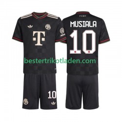 Fußballtrikot FC Bayern München Jamal Musiala 10 Ausweich Trikot 3rd 2025-2026 Kurzarm für Kinder