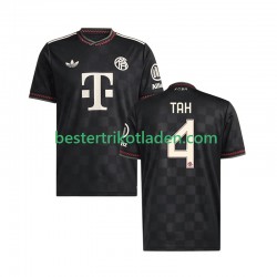Fußballtrikot FC Bayern München Jonathan Tah 4 Ausweich Trikot 3rd 2025-2026 Kurzarm für Herren