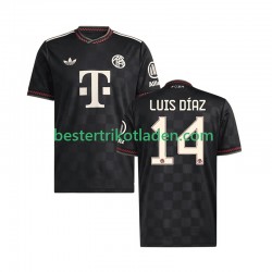 Fußballtrikot FC Bayern München Luis Diaz 14 Ausweich Trikot 3rd 2025-2026 Kurzarm für Herren