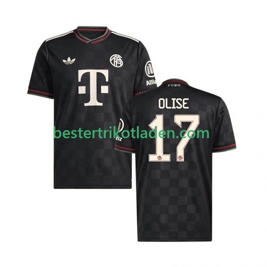 Fußballtrikot FC Bayern München Michael Olise 17 Ausweich Trikot 3rd 2025-2026 Kurzarm für Herren