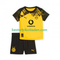 Fußballtrikot Borussia Dortmund Heim Trikot Home 2025-2026 Kurzarm für Kinder