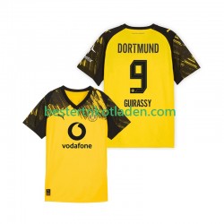 Fußballtrikot Borussia Dortmund Serhou Guirassy 9 Heim Trikot Home 2025-2026 Kurzarm für Herren