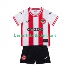 Fußballtrikot Brentford Heim Trikot Home 2025-2026 Kurzarm für Kinder