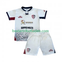 Fußballtrikot Cagliari Auswärts Trikot Away 2025-2026 Kurzarm für Kinder