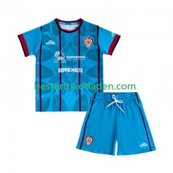 Fußballtrikot Cagliari Ausweich Trikot 3rd 2025-2026 Kurzarm für Kinder
