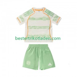 Fußballtrikot Celtic Glasgow FC Ausweich Trikot 3rd 2025-2026 Kurzarm für Kinder