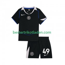 Fußballtrikot Chelsea Alejandro Garnacho 49 Ausweich Trikot 3rd 2025-2026 Kurzarm für Kinder