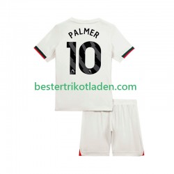 Fußballtrikot Chelsea Cole Palmer 10 Auswärts Trikot Away 2025-2026 Kurzarm für Kinder