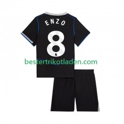 Fußballtrikot Chelsea Enzo Fernandez 8 Ausweich Trikot 3rd 2025-2026 Kurzarm für Kinder