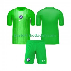 Fußballtrikot Chelsea Torwart Auswärts Trikot Away 2025-2026 Kurzarm für Kinder