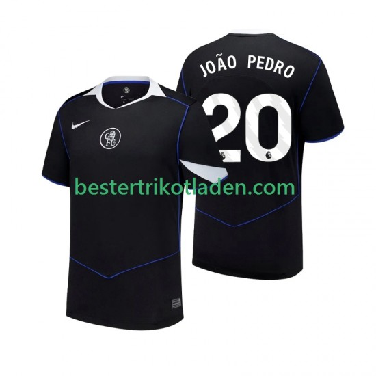Fußballtrikot Chelsea Joao Pedro 20 Ausweich Trikot 3rd 2025-2026 Kurzarm für Herren