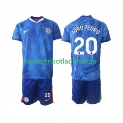 Fußballtrikot Chelsea joao pedro 20 Heim Trikot Home 2025-2026 Kurzarm für Kinder
