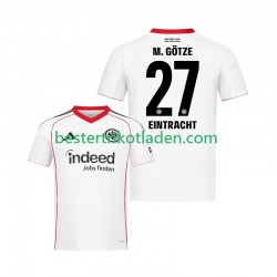 Fußballtrikot Eintracht Frankfurt Mario Gotze 27 Auswärts Trikot Away 2025-2026 Kurzarm für Herren