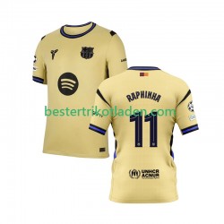 Fußballtrikot FC Barcelona Raphinha 11 Champions League Auswärts Trikot Away 2025-2026 Kurzarm für Herren