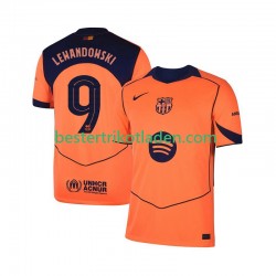 Fußballtrikot FC Barcelona Robert Lewandowski 9 UCL Ausweich Trikot 3rd 2025-2026 Kurzarm für Herren