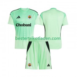 Fußballtrikot Fenerbahce Torwart Auswärts Trikot Away 2025-2026 Kurzarm für Kinder