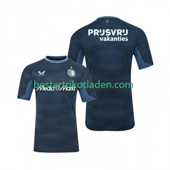 Fußballtrikot Feyenoord Rotterdam Auswärts Trikot Away 2025-2026 Kurzarm für Herren