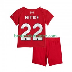 Fußballtrikot Liverpool Hugo Ekitike 22 Heim Trikot Home 2025-2026 Kurzarm für Kinder