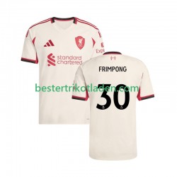 Fußballtrikot Liverpool Jeremie Frimpong 30 Auswärts Trikot Away 2025-2026 Kurzarm für Herren