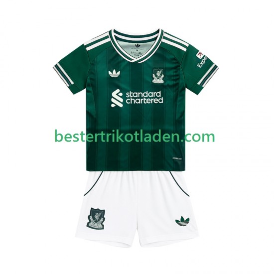 Fußballtrikot Liverpool Ausweich Trikot 3rd 2025-2026 Kurzarm für Kinder