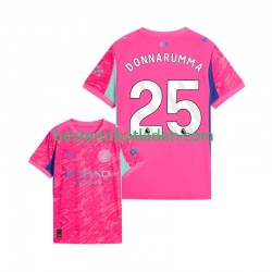 Fußballtrikot Manchester City Gianluigi Donnarumma 25 Torwart Auswärts Trikot Away 2025-2026 Kurzarm für Herren