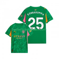 Fußballtrikot Manchester City Gianluigi Donnarumma 25 Torwart Heim Trikot Home 2025-2026 Kurzarm für Herren