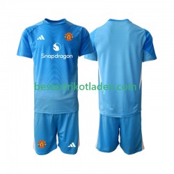 Fußballtrikot Manchester United Torwart Heim Trikot Home 2025-2026 Kurzarm für Kinder