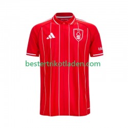 Fußballtrikot Nottingham Forest Heim Trikot Home 2025-2026 Kurzarm für Herren