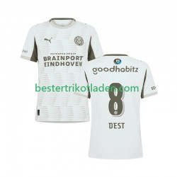 Fußballtrikot PSV Eindhoven Sergino Dest 8 Ausweich Trikot 3rd 2025-2026 Kurzarm für Herren