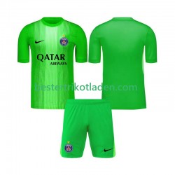 Fußballtrikot Paris Saint-Germain Torwart Auswärts Trikot Away 2025-2026 Kurzarm für Kinder