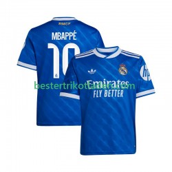 Fußballtrikot Real Madrid Mbappé Kylian 10 Ausweich Trikot 3rd 2025-2026 Kurzarm für Herren