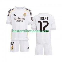 Fußballtrikot Real Madrid Trent Alexander-Arnold 12 Heim Trikot Home 2025-2026 Kurzarm für Kinder