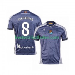 Fußballtrikot Real Sociedad Arsen Zakharyan 8 Auswärts Trikot Away 2025-2026 Kurzarm für Herren
